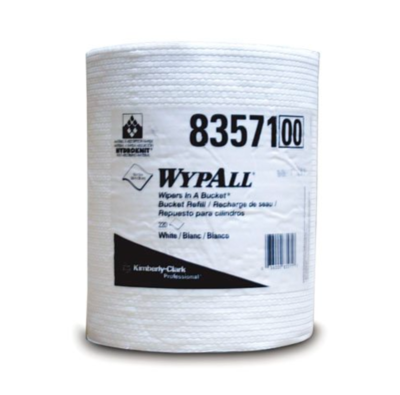 83571 WYPALL BUCKET REFILL WHITE WIPES